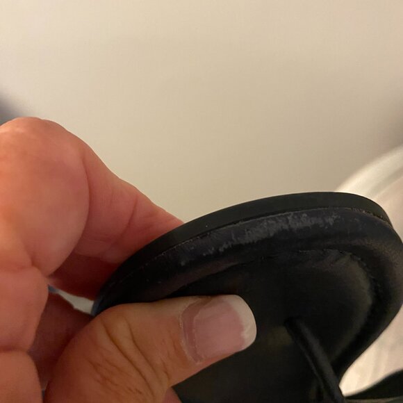 Tory Burch Jolie Dark Navy Thong Sandal 6.5 - Picture 8 of 9